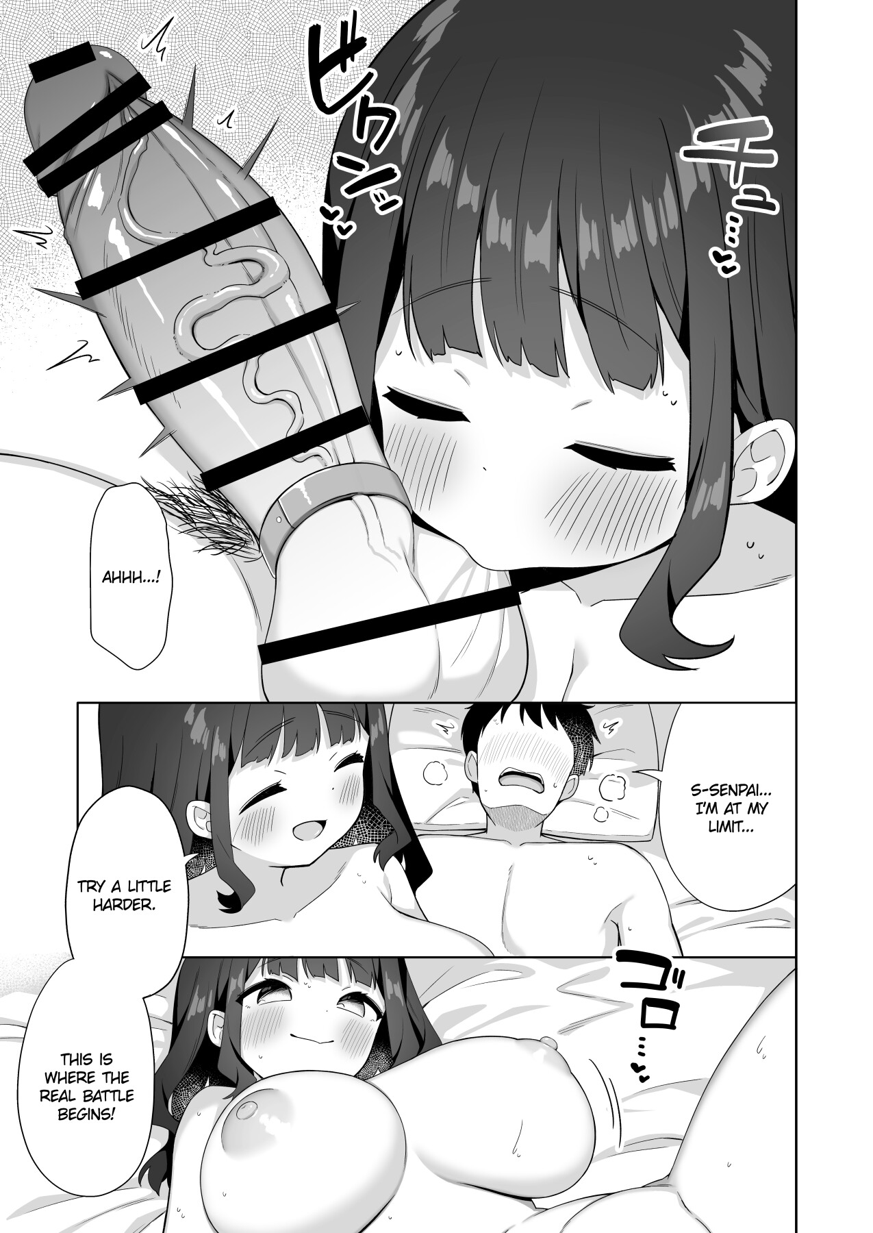 Hentai Manga Comic-My Senpai With Big Tits Is Very Sweet!-Read-32